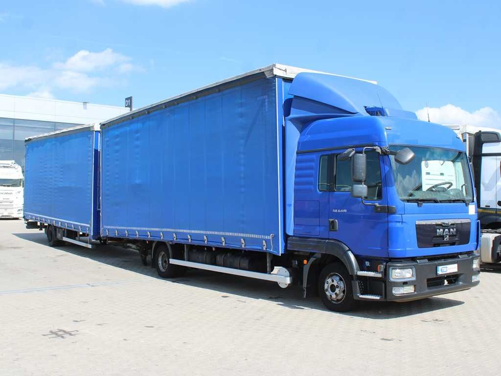 MAN TGL 8.220, EURO 5EEV, SECONDARY AIR CONDITIONING - Curtain side truck: picture 2 MAN TGL 8.220, EURO 5EEV, SECONDARY AIR CONDITIONING - Curtain side truck: picture 2