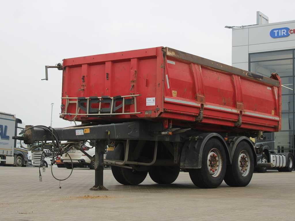 Meiller MZDA 18/22 B, AXLES SAF, 13m³, THREESIDED - Tipper trailer: picture 1 Meiller MZDA 18/22 B, AXLES SAF, 13m³, THREESIDED - Tipper trailer: picture 1