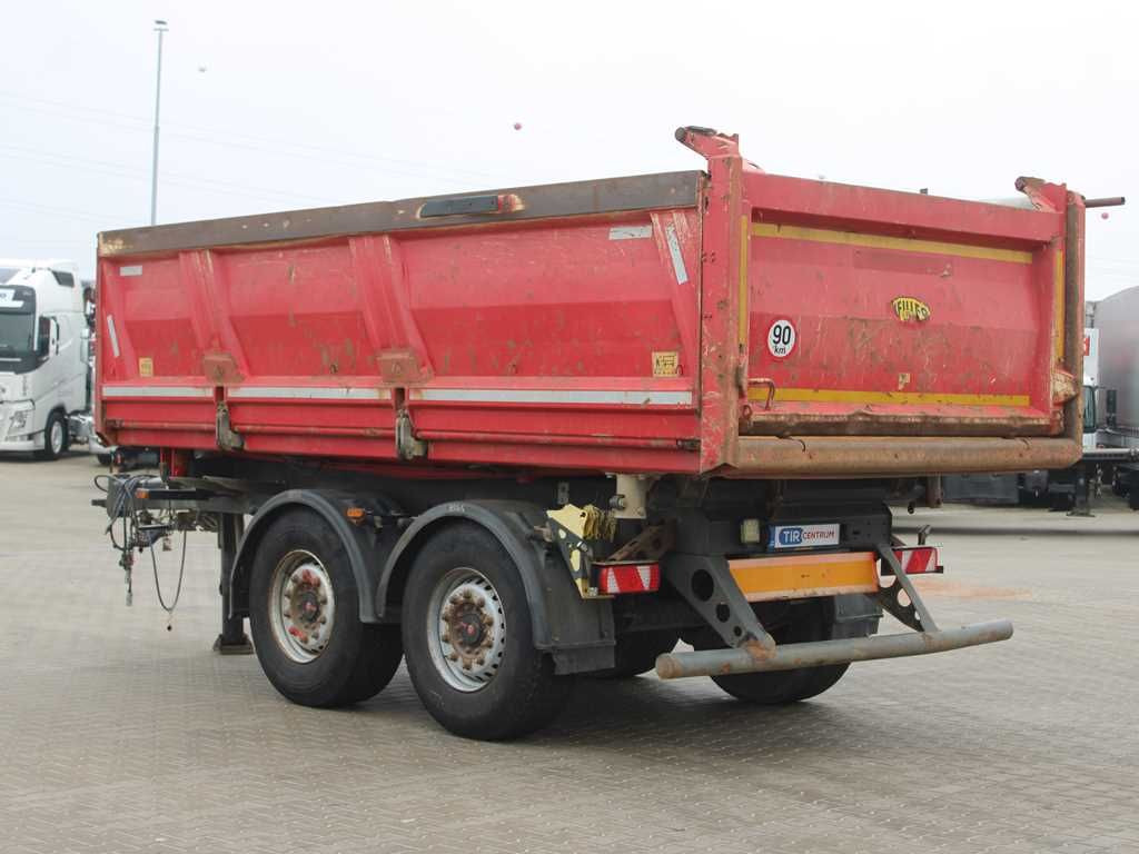 Meiller MZDA 18/22 B, AXLES SAF, 13m³, THREESIDED - Tipper trailer: picture 4 Meiller MZDA 18/22 B, AXLES SAF, 13m³, THREESIDED - Tipper trailer: picture 4