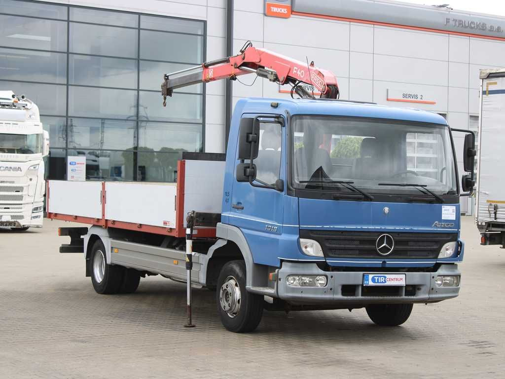 Mercedes-Benz ATEGO 1018, EURO 3, CRANE FASSI F40A.21 - Crane truck: picture 2 Mercedes-Benz ATEGO 1018, EURO 3, CRANE FASSI F40A.21 - Crane truck: picture 2