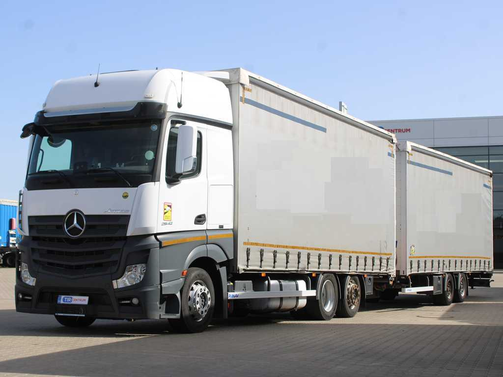 Mercedes-Benz Actros 2542, 6X2, EURO 6, AIR SUSPENSION + PANAV TV018H - Curtain side truck: picture 1 Mercedes-Benz Actros 2542, 6X2, EURO 6, AIR SUSPENSION + PANAV TV018H - Curtain side truck: picture 1