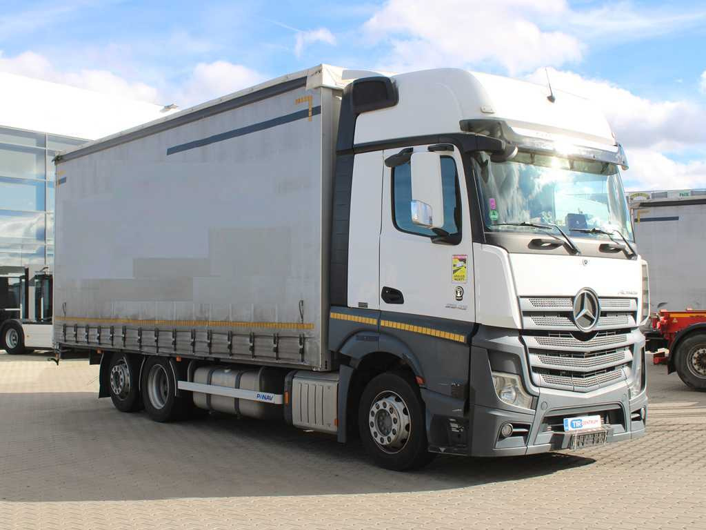 Mercedes-Benz Actros 2542, EURO 6, 6X2, NAVIGATION - Curtain side truck: picture 3 Mercedes-Benz Actros 2542, EURO 6, 6X2, NAVIGATION - Curtain side truck: picture 3