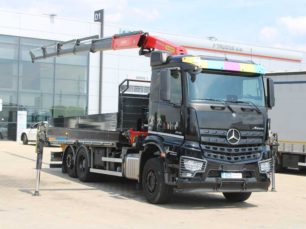 Mercedes-Benz Arocs 2542, 6X2, EURO 6, CAMERA, PALFINGER PK 24 - Crane truck: picture 2 Mercedes-Benz Arocs 2542, 6X2, EURO 6, CAMERA, PALFINGER PK 24 - Crane truck: picture 2