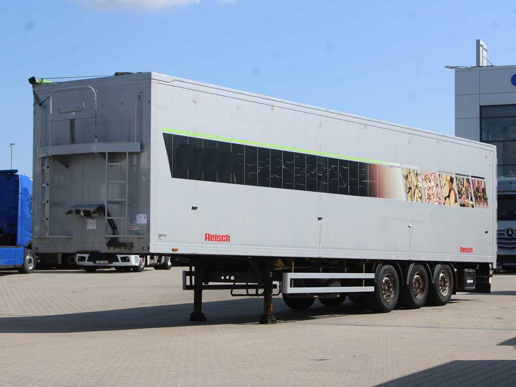 Reisch R24, WALKINGFLOOR, LIFT AXLE, SAF - Walking floor semi-trailer: picture 1 Reisch R24, WALKINGFLOOR, LIFT AXLE, SAF - Walking floor semi-trailer: picture 1