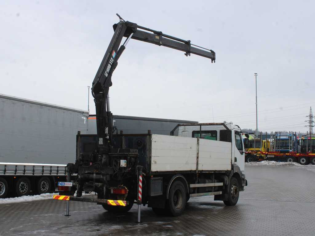 Renault Kerax 260.19, EURO 2, SIDE, HYDRAULIC ARM HIAB 112-2 - Dropside/ Flatbed truck, Crane truck: picture 4 Renault Kerax 260.19, EURO 2, SIDE, HYDRAULIC ARM HIAB 112-2 - Dropside/ Flatbed truck, Crane truck: picture 4