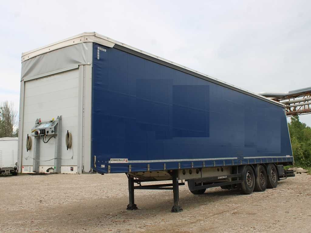 Schwarzmüller SPA 3/E, MULTILOCK, LIFTING AXLE, SAF, MULDA - Curtainsider semi-trailer: picture 1 Schwarzmüller SPA 3/E, MULTILOCK, LIFTING AXLE, SAF, MULDA - Curtainsider semi-trailer: picture 1