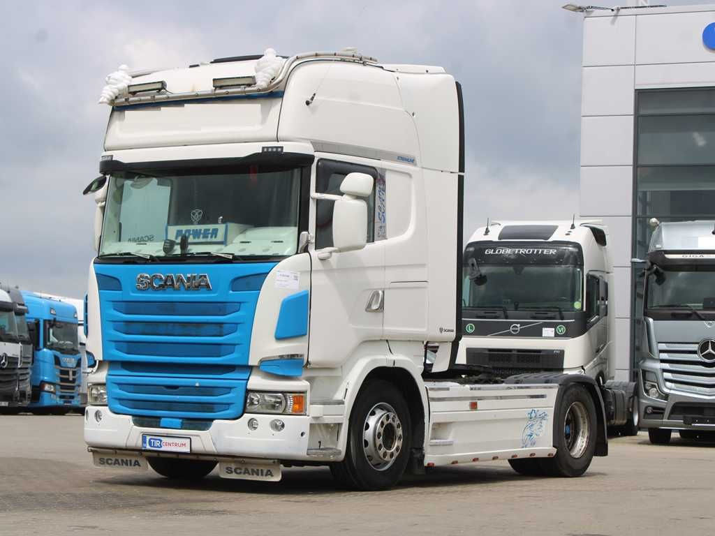 Scania R 450, EURO 6, RETARDER, AIR SUSPENSIONS Scania R 450, EURO 6, RETARDER, AIR SUSPENSIONS - Tractor unit: picture 1 Scania R 450, EURO 6, RETARDER, AIR SUSPENSIONS Scania R 450, EURO 6, RETARDER, AIR SUSPENSIONS - Tractor unit: picture 1