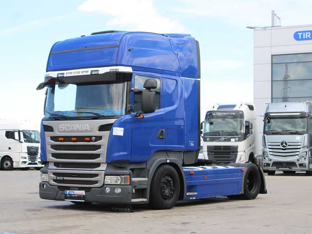 Scania R410, EURO 6, LOWDECK, RETARDER, NAVIGATION - Tractor unit: picture 1 Scania R410, EURO 6, LOWDECK, RETARDER, NAVIGATION - Tractor unit: picture 1