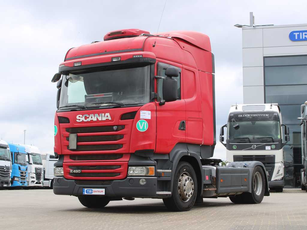 Scania R490, EURO 6, INDEPENDENT AIR CONDITIONING, RETARDER, DUAL-CIRCUIT HYDRAULICS - Tractor unit: picture 1 Scania R490, EURO 6, INDEPENDENT AIR CONDITIONING, RETARDER, DUAL-CIRCUIT HYDRAULICS - Tractor unit: picture 1
