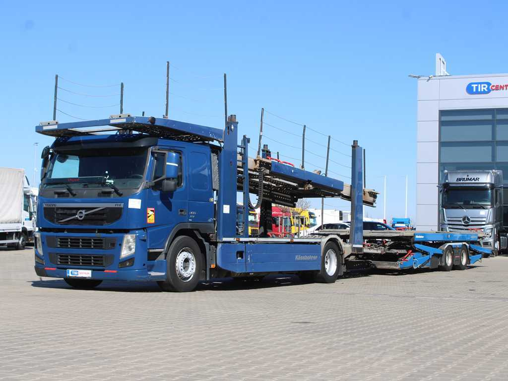 Volvo FM 460, EURO 5 EEV, VEB +, + KÄSSBOHRER APT 012 VAK ( 2000 ) - Autotransporter truck: picture 1 Volvo FM 460, EURO 5 EEV, VEB +, + KÄSSBOHRER APT 012 VAK ( 2000 ) - Autotransporter truck: picture 1