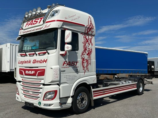 DAF XF 480 FA BDF SSC Euro 6, Bär Cargolift Falt, Retarder - Container transporter/ Swap body truck: picture 1 DAF XF 480 FA BDF SSC Euro 6, Bär Cargolift Falt, Retarder - Container transporter/ Swap body truck: picture 1