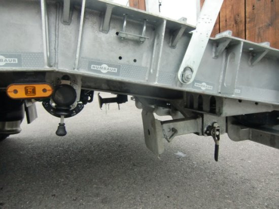 New Low loader trailer HUMBAUR HBTZ 217224 BS schräg Tandem-Tieflader Verzinkt,  SAF-Achsen,: picture 14