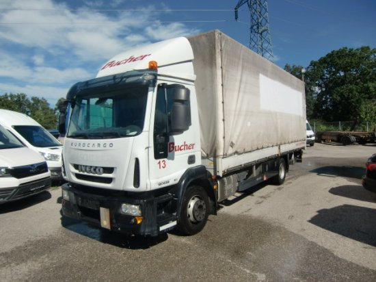 Iveco Eurocargo 120E22 Plane, Schalter LBW - Curtain side truck: picture 1 Iveco Eurocargo 120E22 Plane, Schalter LBW - Curtain side truck: picture 1