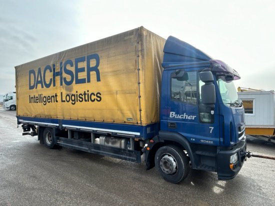 Iveco Eurocargo 120E22 Plane, Schalter LBW, Engine damage - Curtain side truck: picture 3 Iveco Eurocargo 120E22 Plane, Schalter LBW, Engine damage - Curtain side truck: picture 3