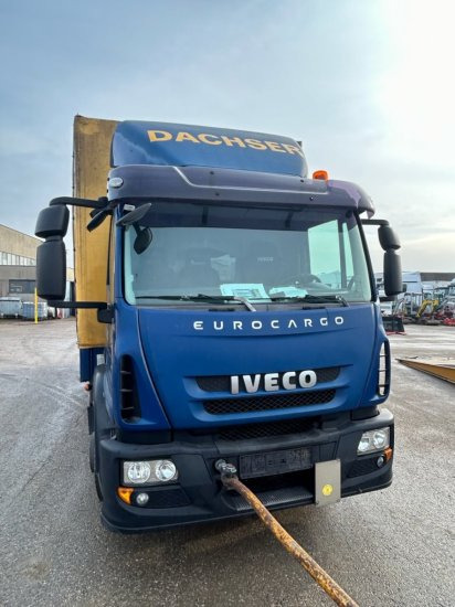 Iveco Eurocargo 120E22 Plane, Schalter LBW, Engine damage - Curtain side truck: picture 2 Iveco Eurocargo 120E22 Plane, Schalter LBW, Engine damage - Curtain side truck: picture 2