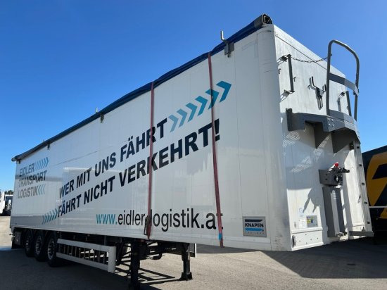 Knapen K100/KT01, 10 mm, Liftachse, Rollplane, Funk - Walking floor semi-trailer: picture 2 Knapen K100/KT01, 10 mm, Liftachse, Rollplane, Funk - Walking floor semi-trailer: picture 2