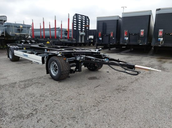 Krone AZW 18, Maxilafette, Verstelldeichsel - Container transporter/ Swap body trailer: picture 1 Krone AZW 18, Maxilafette, Verstelldeichsel - Container transporter/ Swap body trailer: picture 1