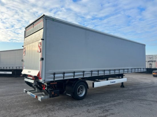 Krone City Liner Profi, 1-Achs- Zwangsgelenkt, Dhollandia LBW 2000kg, - Curtainsider semi-trailer: picture 4 Krone City Liner Profi, 1-Achs- Zwangsgelenkt, Dhollandia LBW 2000kg, - Curtainsider semi-trailer: picture 4