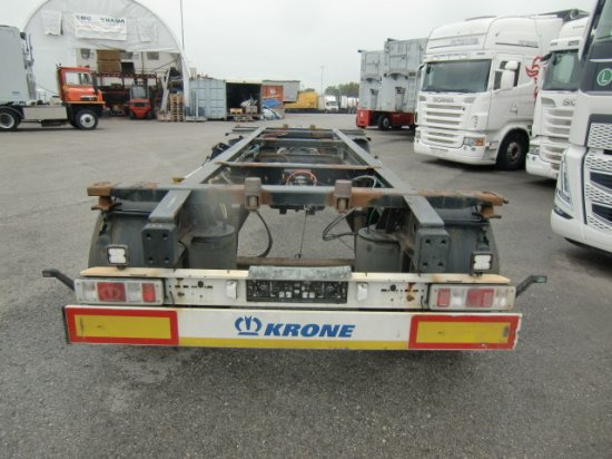 Krone Maxi Lafette BPW Achsen 3 Stück - Container transporter/ Swap body trailer: picture 5 Krone Maxi Lafette BPW Achsen 3 Stück - Container transporter/ Swap body trailer: picture 5