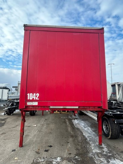 Krone WP 7.3 LS5-CS, 7,30 Meter, Edscha-Verdeck, Portaltüren, Bordwände - Container transporter/ Swap body trailer: picture 2 Krone WP 7.3 LS5-CS, 7,30 Meter, Edscha-Verdeck, Portaltüren, Bordwände - Container transporter/ Swap body trailer: picture 2