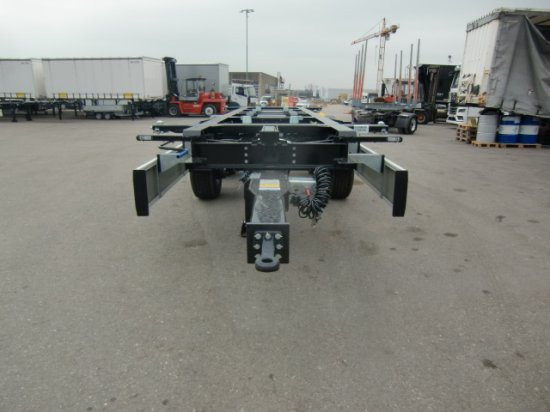 Krone ZZ/DC07 Tandem Lafette, Standard, BPW-Achsen, Heckabstützung - Container transporter/ Swap body trailer: picture 2 Krone ZZ/DC07 Tandem Lafette, Standard, BPW-Achsen, Heckabstützung - Container transporter/ Swap body trailer: picture 2