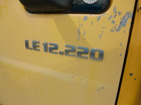 Curtain side truck MAN LE 12.220 Plane, LBW, manual: picture 15