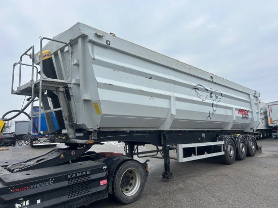 MEGA Schrott-Kippmulde, Portaltüren, SAF Achse, Liftachse - Tipper semi-trailer: picture 1 MEGA Schrott-Kippmulde, Portaltüren, SAF Achse, Liftachse - Tipper semi-trailer: picture 1