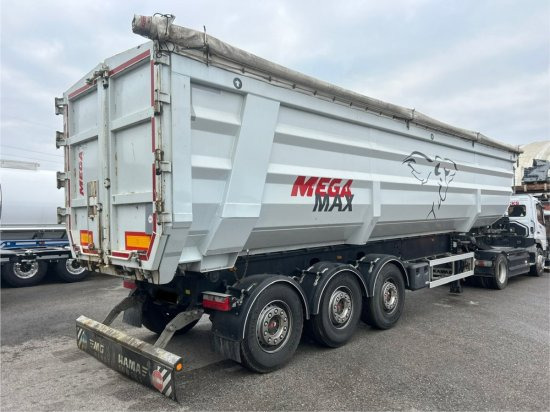 MEGA Schrott-Kippmulde, Portaltüren, SAF Achse, Liftachse - Tipper semi-trailer: picture 5 MEGA Schrott-Kippmulde, Portaltüren, SAF Achse, Liftachse - Tipper semi-trailer: picture 5