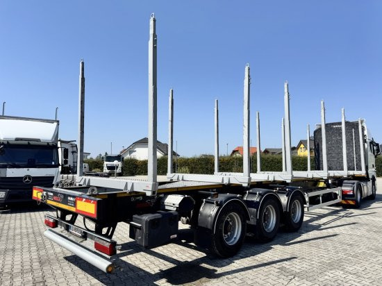 MEGA TIMBER LONG Holzauflieger 6 Rungenpaare - Timber semi-trailer: picture 3 MEGA TIMBER LONG Holzauflieger 6 Rungenpaare - Timber semi-trailer: picture 3