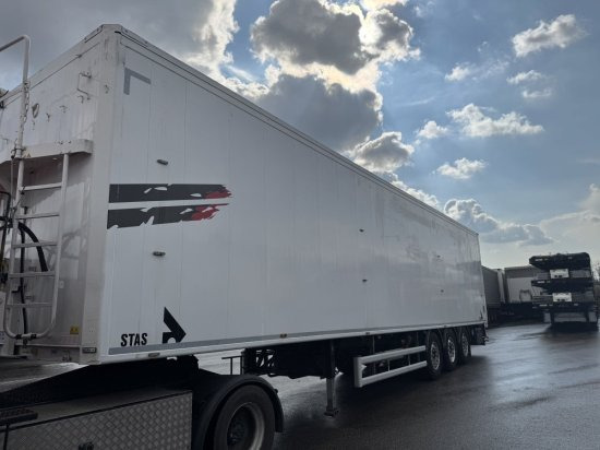 STAS Schubboden S300 ZX, 2xLiftachse, Funk, Getreidegosse, 7mm - Walking floor semi-trailer: picture 1 STAS Schubboden S300 ZX, 2xLiftachse, Funk, Getreidegosse, 7mm - Walking floor semi-trailer: picture 1