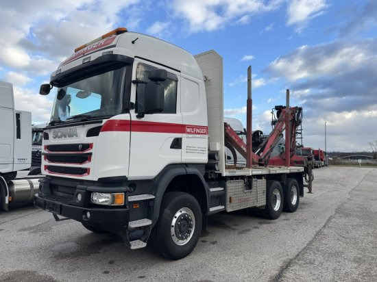 Scania G490 6X6 Blatt-Blatt Penz Kran 12.Z8.70 - Timber truck, Crane truck: picture 3 Scania G490 6X6 Blatt-Blatt Penz Kran 12.Z8.70 - Timber truck, Crane truck: picture 3