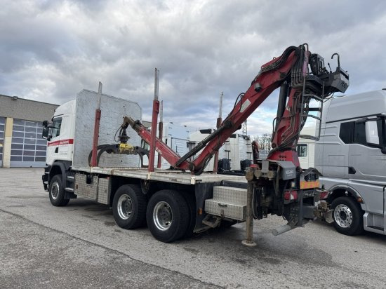 Scania G490 6X6 Blatt-Blatt Penz Kran 12.Z8.70 - Timber truck, Crane truck: picture 4 Scania G490 6X6 Blatt-Blatt Penz Kran 12.Z8.70 - Timber truck, Crane truck: picture 4