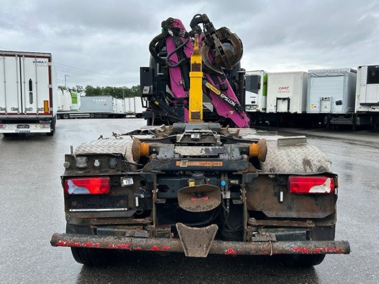 Scania R560 8x2, Schrottkran, E5, Lenk-Lift-Achse - Hook lift truck, Crane truck: picture 5 Scania R560 8x2, Schrottkran, E5, Lenk-Lift-Achse - Hook lift truck, Crane truck: picture 5