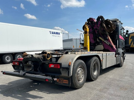 Scania R580 6x2, Schrottkran, E6, Lenk-Lift-Achse - Hook lift truck, Crane truck: picture 5 Scania R580 6x2, Schrottkran, E6, Lenk-Lift-Achse - Hook lift truck, Crane truck: picture 5