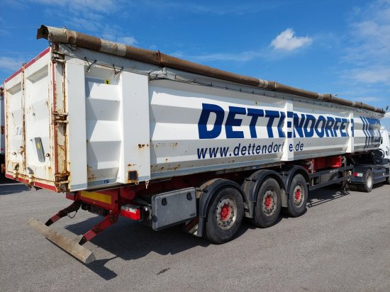 Schwarzmüller K10VLN3 Stahlmulde, Portaltüren, Alufelgen, Liftachse, 60m3 - Tipper semi-trailer: picture 4 Schwarzmüller K10VLN3 Stahlmulde, Portaltüren, Alufelgen, Liftachse, 60m3 - Tipper semi-trailer: picture 4