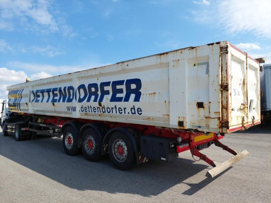 Schwarzmüller K10VLN3 Stahlmulde, Portaltüren, Alufelgen, Liftachse, 60m3 - Tipper semi-trailer: picture 2 Schwarzmüller K10VLN3 Stahlmulde, Portaltüren, Alufelgen, Liftachse, 60m3 - Tipper semi-trailer: picture 2