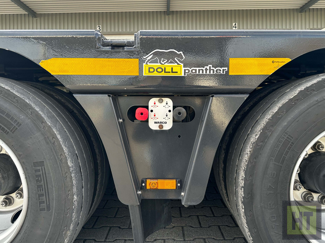 Doll 2-Achs-Tiefbett mit Pantherfahrwerk - Low loader semi-trailer: picture 4 Doll 2-Achs-Tiefbett mit Pantherfahrwerk - Low loader semi-trailer: picture 4