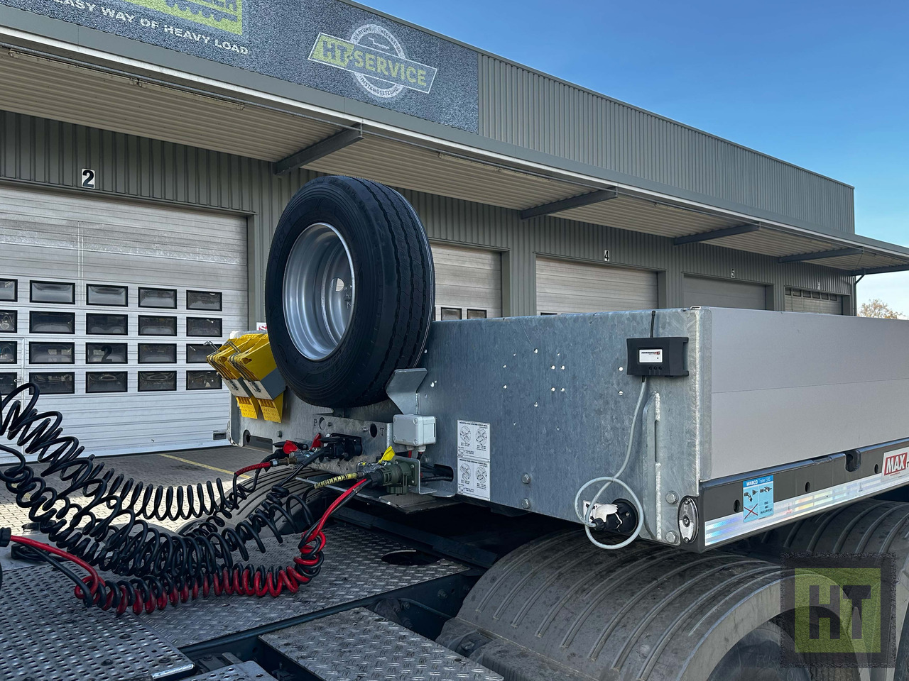 Faymonville MAX Trailer 2-Achs-Tele-Semi-Sattelauflieger-zwangsgelenkt - Low loader semi-trailer: picture 3 Faymonville MAX Trailer 2-Achs-Tele-Semi-Sattelauflieger-zwangsgelenkt - Low loader semi-trailer: picture 3