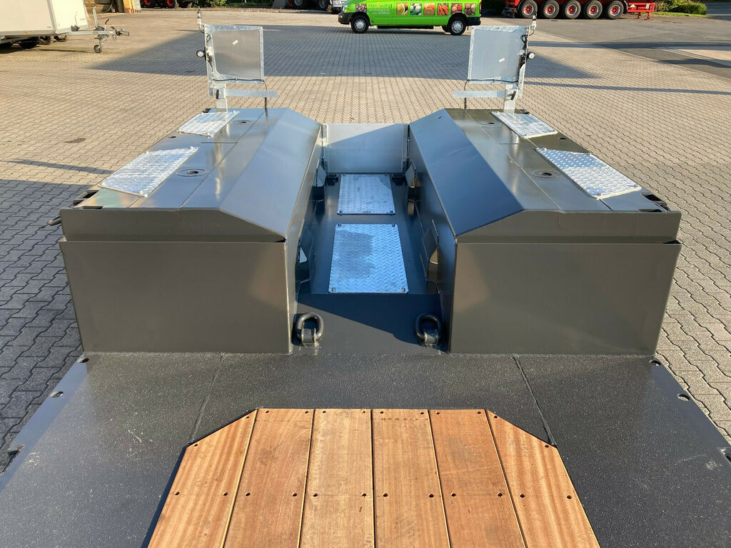New Low loader semi-trailer Faymonville MAX Trailer 2-Achs-Tiefbett mit Pendelachsen: picture 7