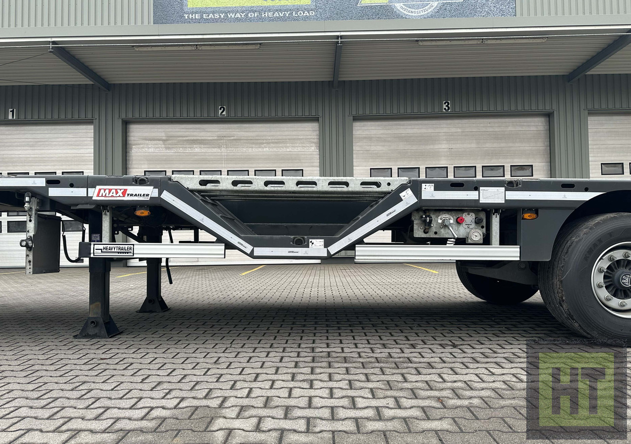 Faymonville MAX Trailer 3-Achs-Mega-Tele-Plateau mit 1 Paar Radmulden - Dropside/ Flatbed semi-trailer: picture 2 Faymonville MAX Trailer 3-Achs-Mega-Tele-Plateau mit 1 Paar Radmulden - Dropside/ Flatbed semi-trailer: picture 2