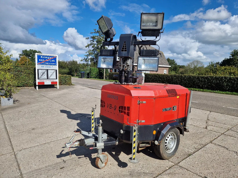Tower Light VB9 mobiele lichtmast 9m. hoog - Lighting tower: picture 1 Tower Light VB9 mobiele lichtmast 9m. hoog - Lighting tower: picture 1