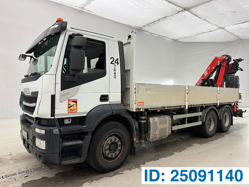 Iveco Stralis 420 - 6x2 - Dropside/ Flatbed truck, Crane truck: picture 1 Iveco Stralis 420 - 6x2 - Dropside/ Flatbed truck, Crane truck: picture 1