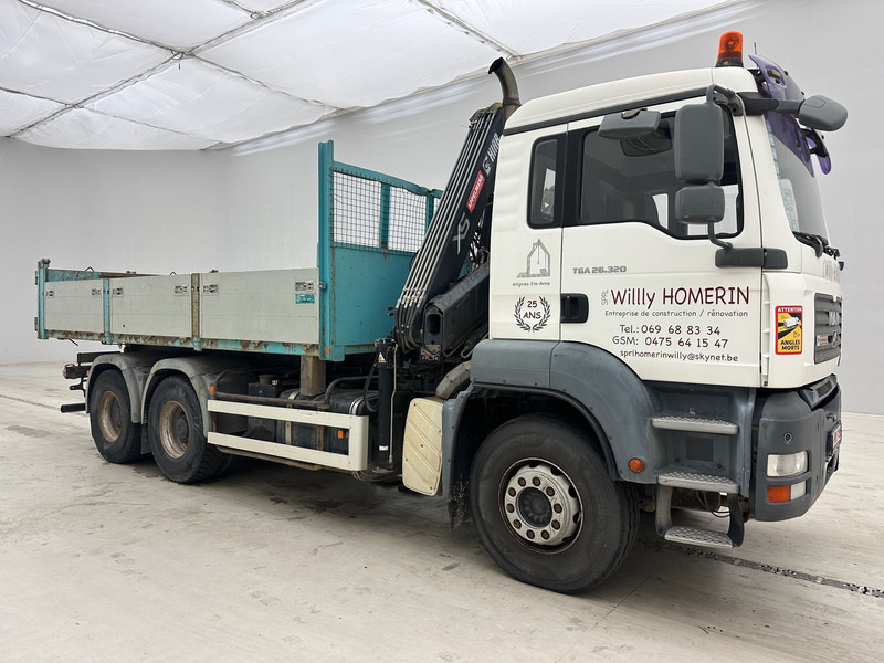 MAN TGA 26.320 - 6x4 - Tipper, Crane truck: picture 3 MAN TGA 26.320 - 6x4 - Tipper, Crane truck: picture 3