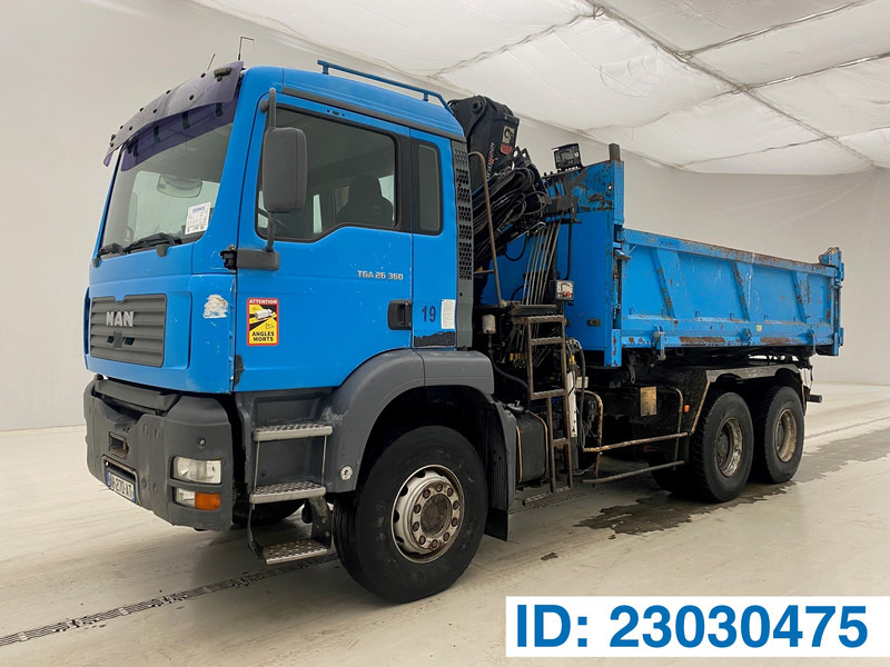 MAN TGA 26.363 - 6x4* - Tipper, Crane truck: picture 1 MAN TGA 26.363 - 6x4* - Tipper, Crane truck: picture 1