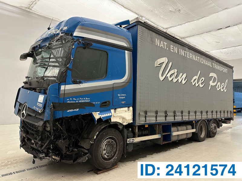 Mercedes-Benz Actros 2642 - 6x2 - Curtain side truck: picture 1 Mercedes-Benz Actros 2642 - 6x2 - Curtain side truck: picture 1