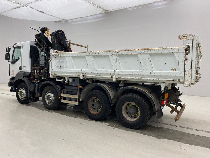 Tipper, Crane truck Renault Kerax 410 DXi - 8x4*: picture 7