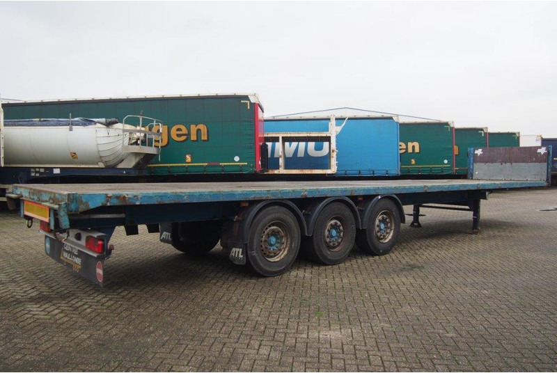 Renders Plateau - Dropside/ Flatbed semi-trailer: picture 4 Renders Plateau - Dropside/ Flatbed semi-trailer: picture 4