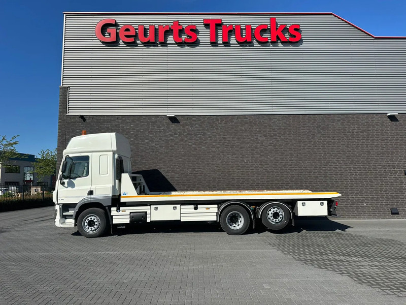 DAF CF 410 6X2 M4SN3 OPRIJWAGEN / MACHINE TRANSPORTER / PLATEAU - Autotransporter truck: picture 1 DAF CF 410 6X2 M4SN3 OPRIJWAGEN / MACHINE TRANSPORTER / PLATEAU - Autotransporter truck: picture 1