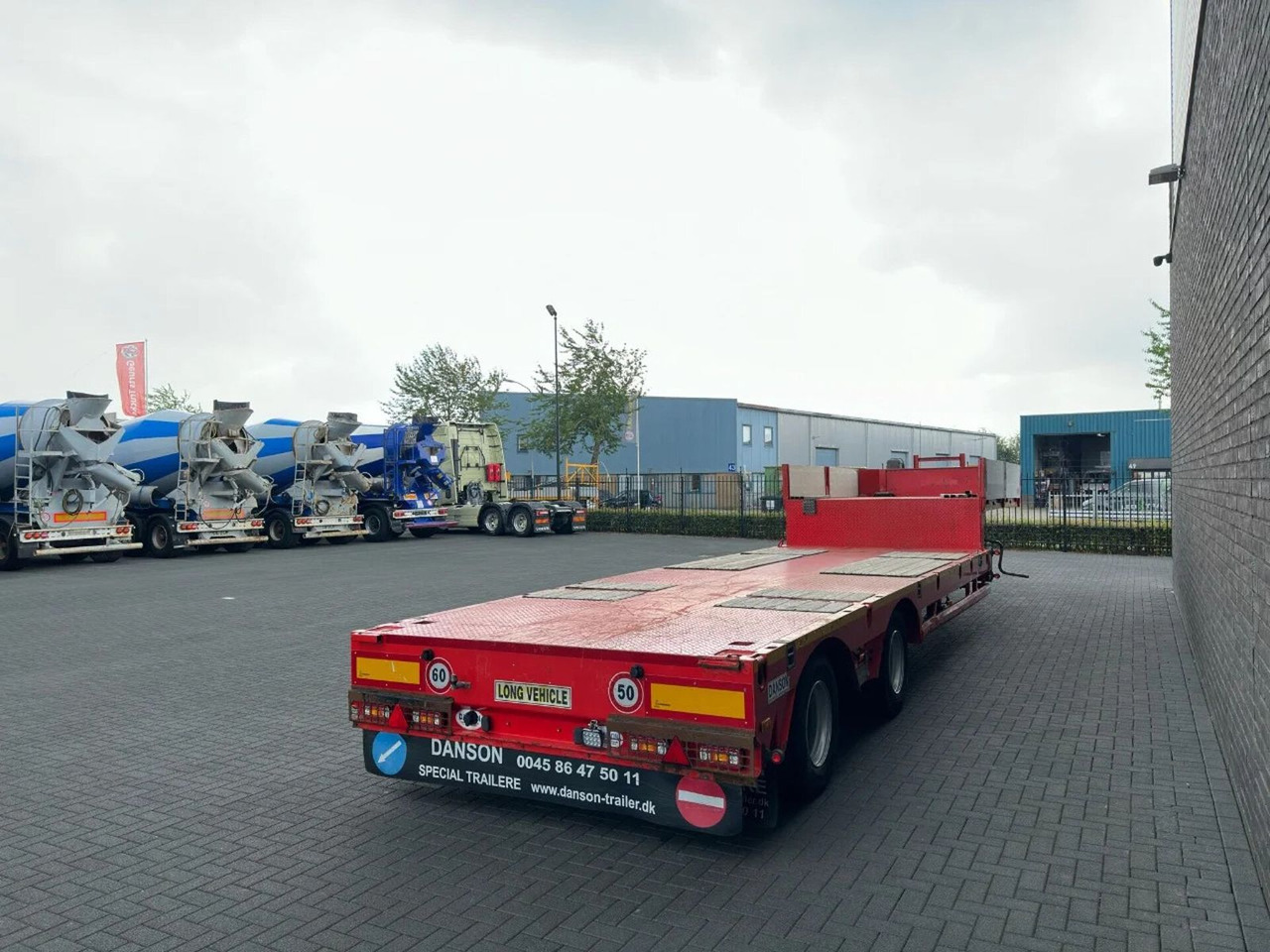 Danson HLB45 2-AXEL EXTENDABLE SEMI DIEPL - Low loader semi-trailer: picture 5 Danson HLB45 2-AXEL EXTENDABLE SEMI DIEPL - Low loader semi-trailer: picture 5