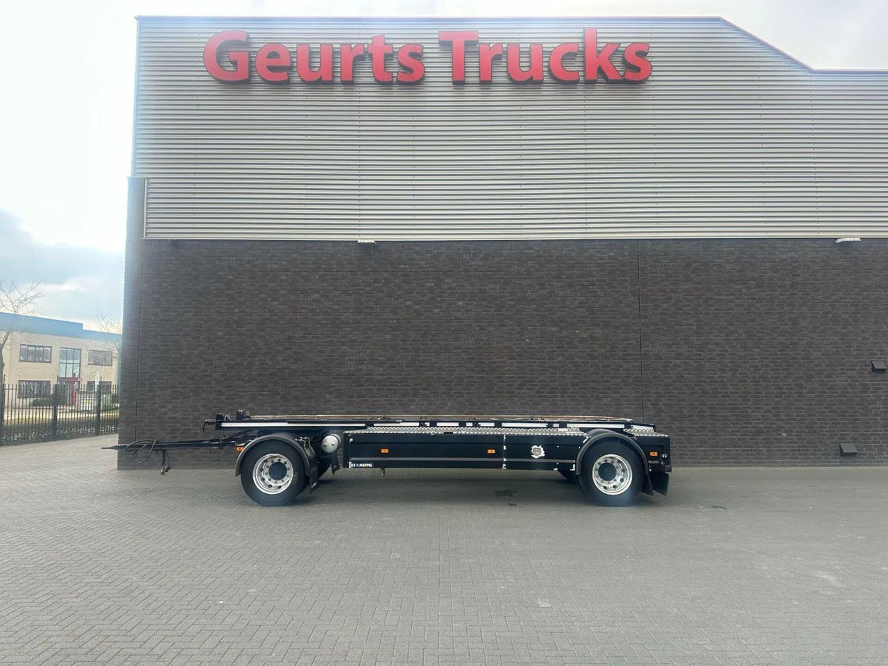 GS Meppel AIC-2000 CONTAINER AANHANGER - Roll-off/ Skip trailer: picture 1 GS Meppel AIC-2000 CONTAINER AANHANGER - Roll-off/ Skip trailer: picture 1